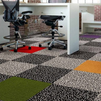 Коммерческий ковролин Betap Chromata Base 41 темно-оливкового цвета