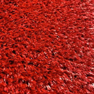  Искусственная декоративная трава Congrass Flat 7 Красная