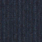 Ковровая плитка Betap Baltic 8472 черно-синяя в полоску