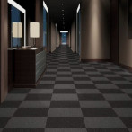 Ковровая плитка Betap Chromata Base 76 темно-графитовый цвет