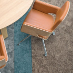 Ковровая плитка Betap Chromata Style 45 серо-синего цвета