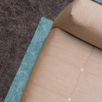 Ковровая плитка Betap Lake 93 шоколадного цвета