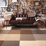 Ковровая плитка Betap Larix 98 коричневая