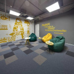 Ковровая плитка Betap Baltic 74 серо-коричневого цвета