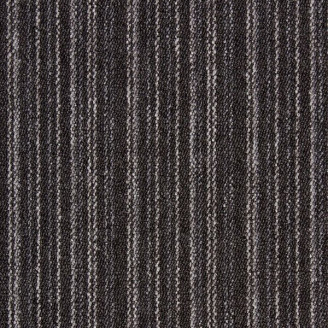 Ковровая плитка Betap Vienna 7782 черно-серая в полоску