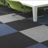 Ковровая плитка Tapibel Basalt 51861 цветом синяя сталь Ковровая плитка Tapibel Basalt 51861 цветом синяя сталь