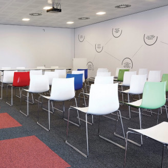 Ковровая плитка Tapibel Cobalt 42350 асфальтного цвета