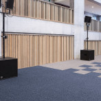 Ковровая плитка Tapibel Cobalt 42361 светло-синего цвета