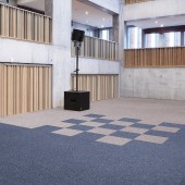 Ковровая плитка Tapibel Basalt 51820 молочно-кофейного цвета Ковровая плитка Tapibel Basalt 51820 молочно-кофейного цвета