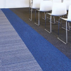 Ковровая плитка Tapibel Basalt 51862 бриллиантово-синяя